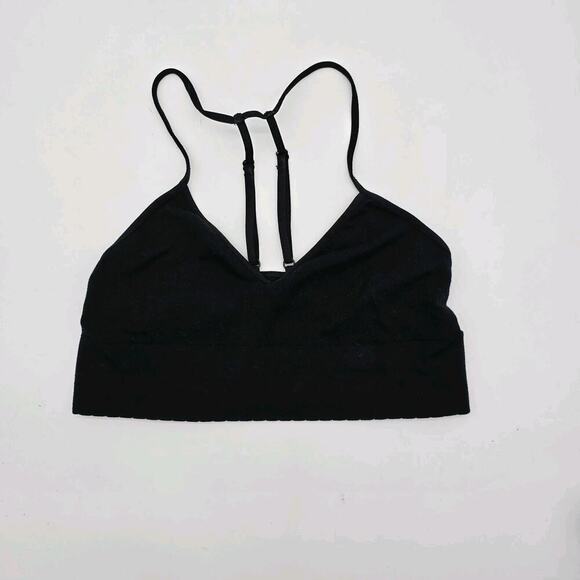 Anthropologie Bra Womens Small Medium Modal T Spaghetti Ribbed Bralette Jenny - Picture 1 of 7